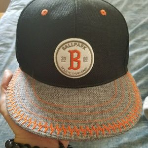 Ballpark stash hat  snapback